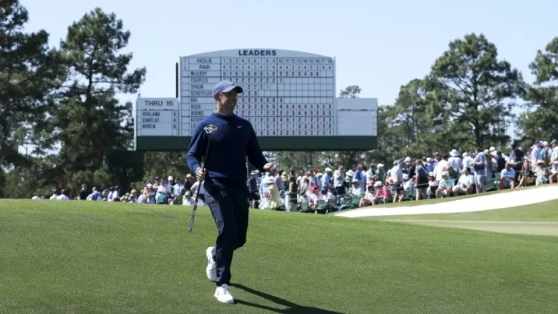 Rory McIlroy Leads 2026 Masters Round 1; Scottie Scheffler Trails by Three