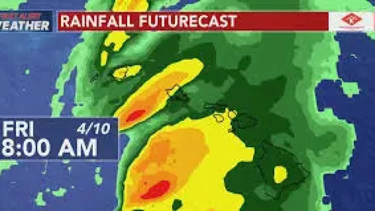 Severe Flood Risk as Storm System Brings Heavy Rain, Strong Winds, and ...