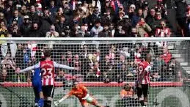 Everton and Brentford as the momentum swings early