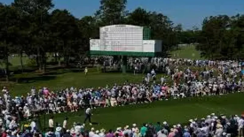 Sam Stevens as the Masters story unfolds