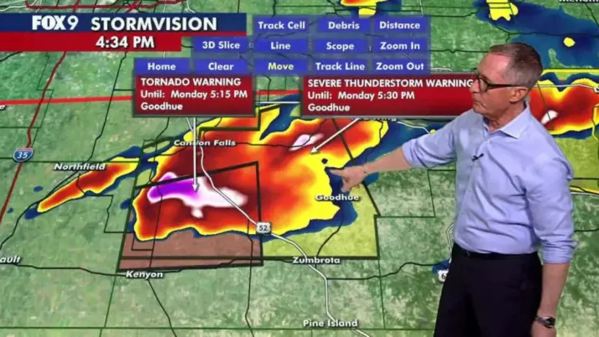 Minnesota Storms Weather Forecast: Severe Hail and Tornado Warnings ...