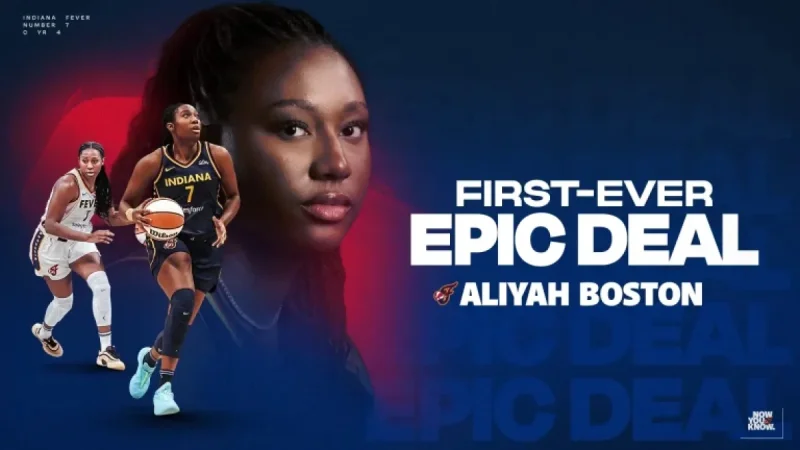 Aliyah Boston Inks Historic EPIC Deal with Indiana Fever in WNBA First