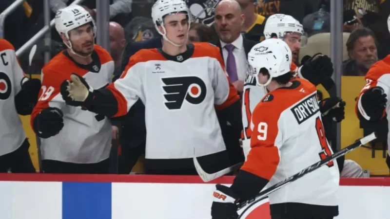 Flyers Triumph 3-2 in Hard-Fought Game 1 Victory Against Penguins