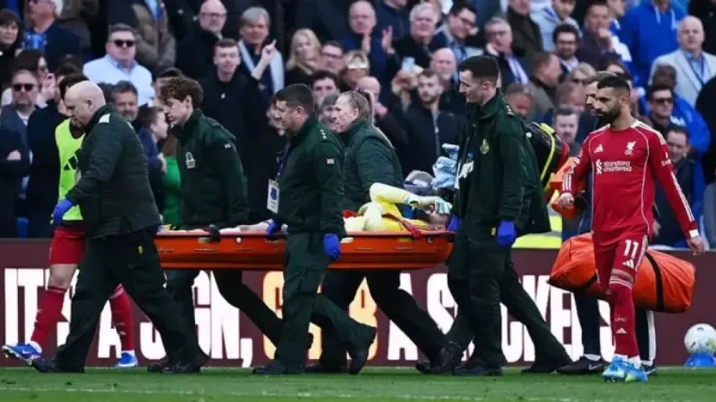Liverpool blow: Freddie Woodman called into Merseyside derby after goalkeeper injury