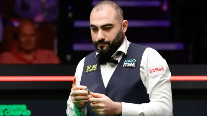 Hossein Vafaei and 5 pressure points shaping his Crucible campaign