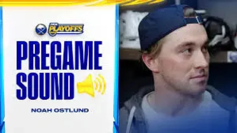 Noah Östlund and the quiet tension behind a Sabres-Bruins update