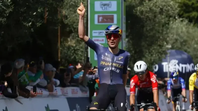 Tom Pidcock wins Tour of the Alps stage weeks after serious crash