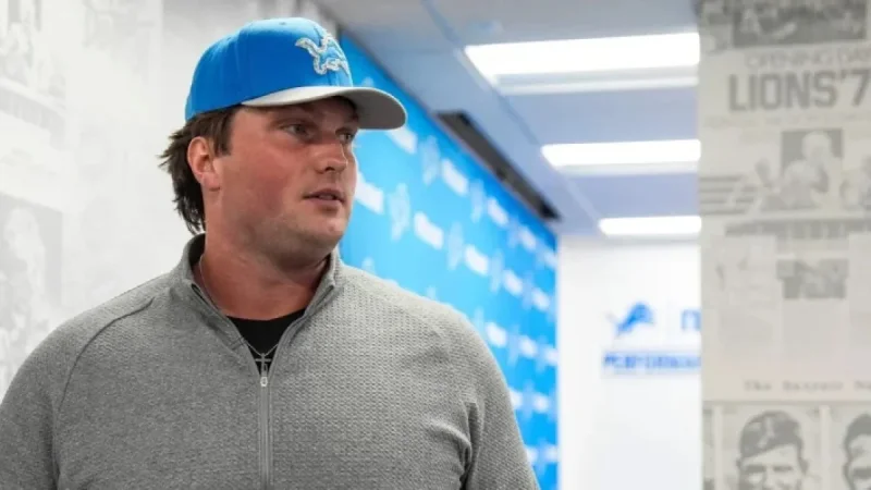 Blake Miller Watched Dan Campbell Clips During Lions Draft Night