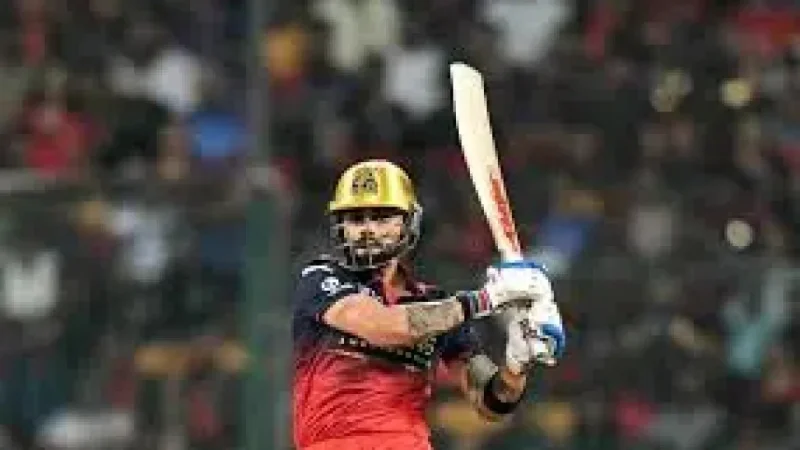 Live Ipl Score: Kohli’s rescue act exposes Gujarat Titans’ costly slowdown