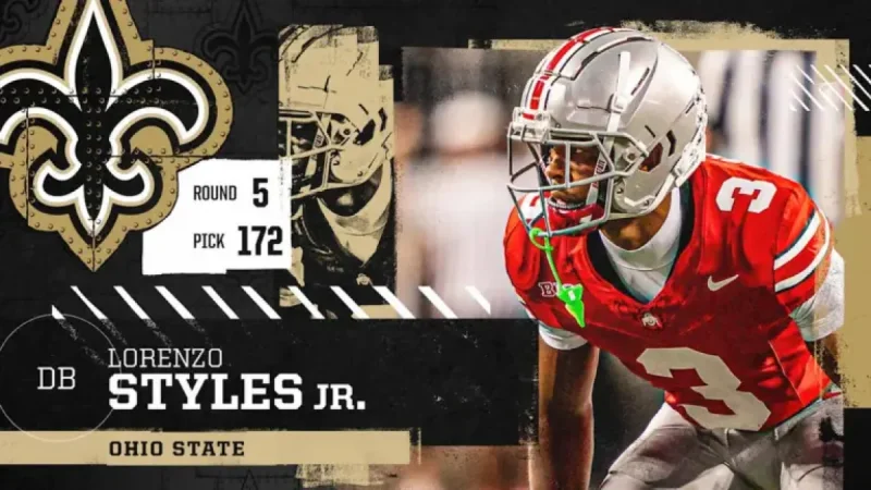 Lorenzo Styles and the Saints’ 172nd Pick: What the Draft Choice Reveals About a Hidden Secondary Bet