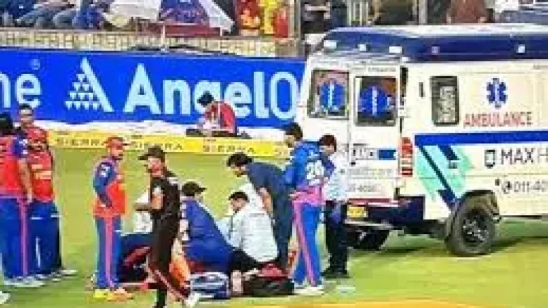 Lungi Ngidi taken in ambulance as 265-run chase turns frightening in 1 IPL 2026 moment