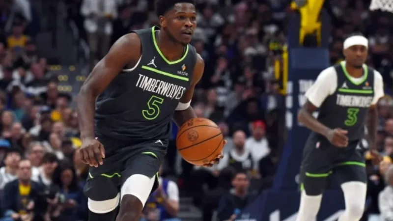 Anthony Edwards Sidelined for Weeks Due to Knee Injury