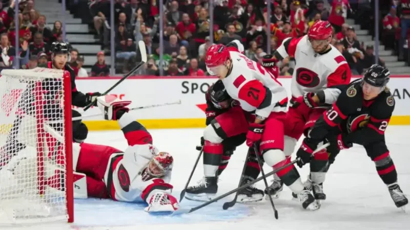 Frederik Andersen robs Cousins in playoff turn