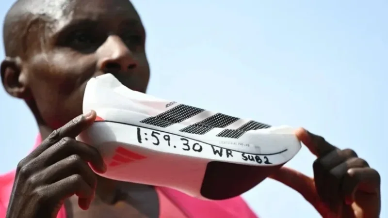 Adidas’ Lightest Shoes Propel First Sub-2-Hour Marathon Achievement