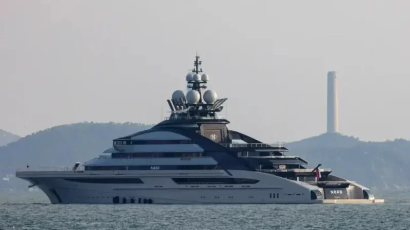 Alexey Mordashov’s 142m Nord crosses the Strait of Hormuz despite blockade