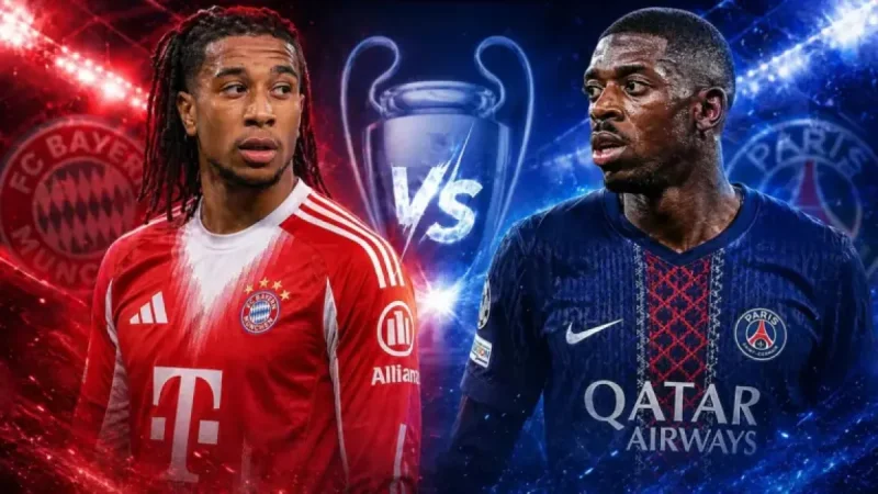 Dembele duel puts Bayern and PSG on a knife-edge