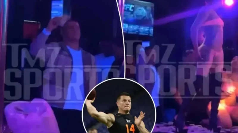 Diego Pavia Spotted at Strip Club Ahead of 2026 NFL Draft