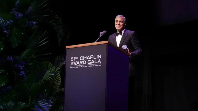 George Clooney Comments on Paramount-WBD Merger, Redefines MAGA at NY Gala