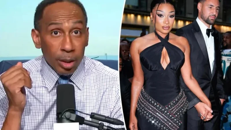 Stephen A. Smith Criticizes Megan Thee Stallion on Klay Thompson Cheating Claims