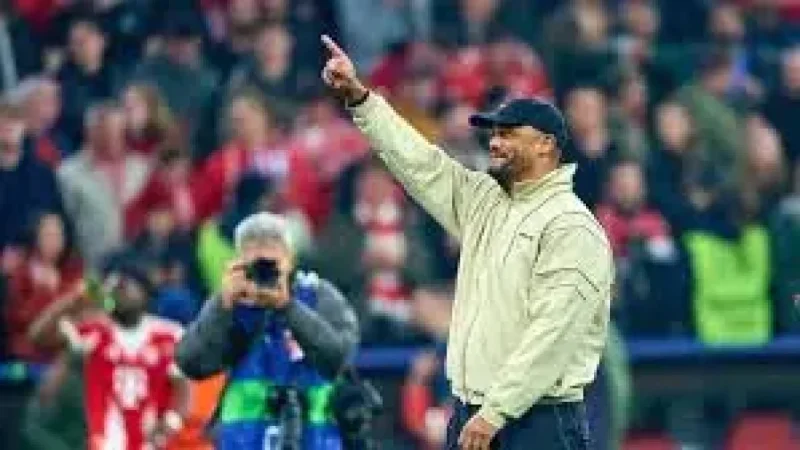 Vincent Kompany as Bayern’s Champions League test reaches a turning point