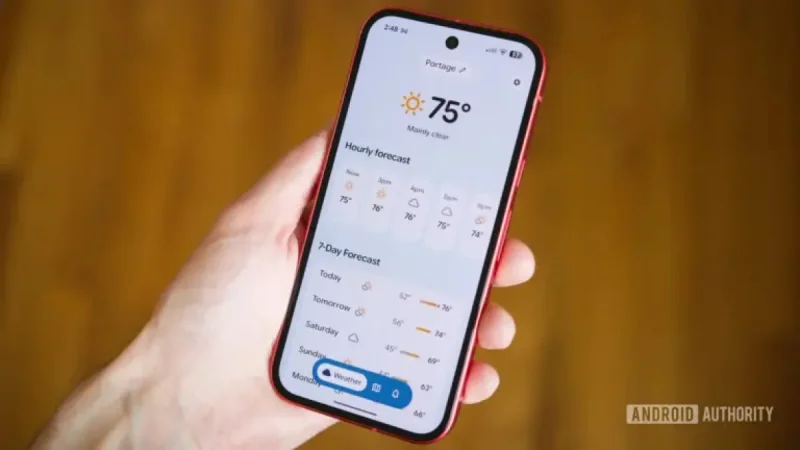 Weather App Shift After the Pixel Weather-to-Gradient Weather Switch