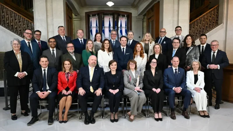 Christine Fréchette dévoile son Conseil des ministres — Actualité