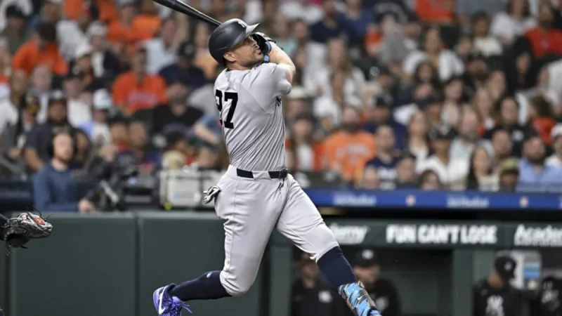 Max Schuemann watches Stanton leave with right calf tightness