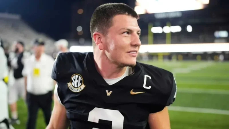Ravens Sign Undrafted Vanderbilt QB Diego Pavia for Three-Year Deal