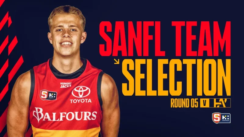 Kieran Strachan Leads Adelaide SANFL Team for Showdown