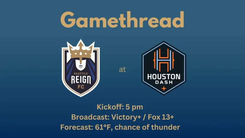Harvey Names Seventh Lineup in Seattle Reign Fc Vs Houston Dash