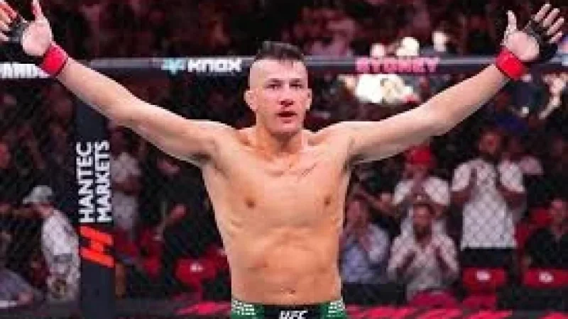 Michael Morales? Pericic Can Push Past Gaziev at UFC Perth