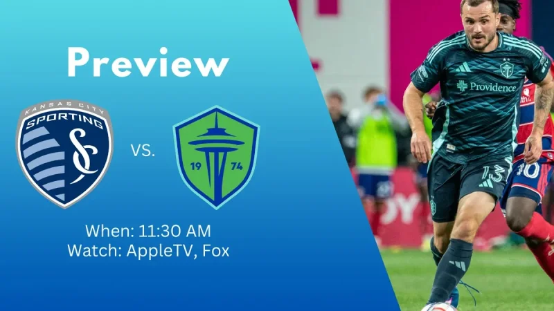 Sporting KC Prepares For Seattle Sounders At Sporting Park — Seattle Sounders Vs Sporting Kc