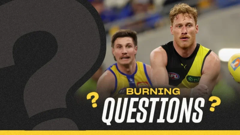 Yze backs young Richmond as West Coast Eagles await in Perth