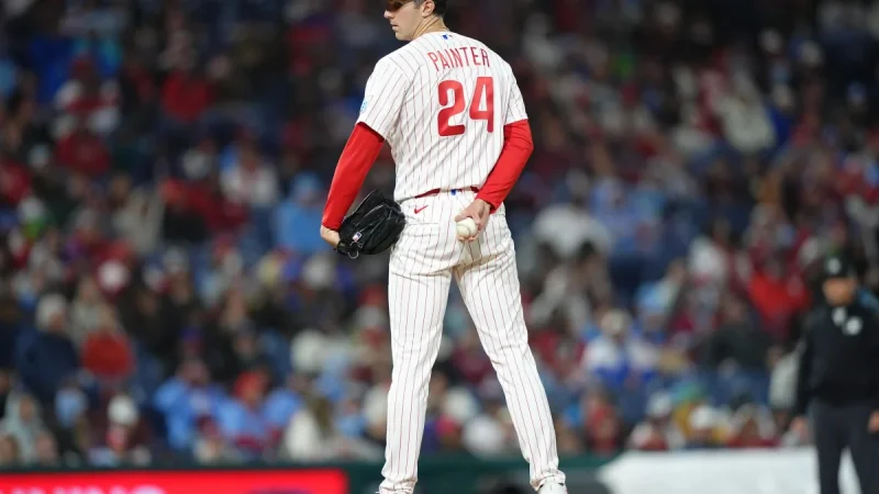 Andrew Painter Makes Five Appearances as Phillies Tinker Pitch Mix