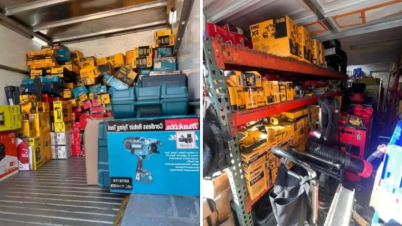 CHP recovers $600,000 in tools in Home Depot Theft Search Warrant