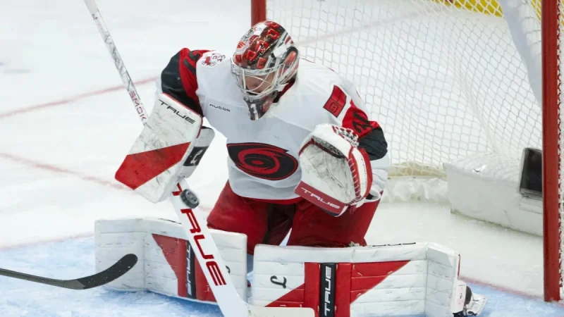Frederik Andersen Delivers 4-0 Sweep for Hurricanes