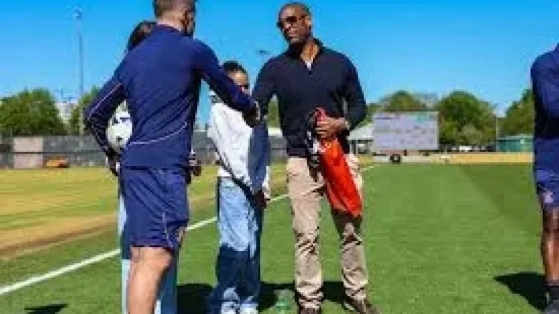 Noah Campbell Family Receive Wembley Shirt at Luton FC Training — Lens Fc