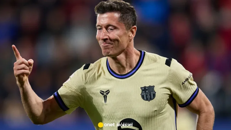 Robert Lewandowski Breaks Deadlock in Barcelona’s 2-1 Win