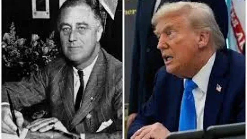 Trump Is the Anti-Fdr, Roosevelt Heirs Say in New Deal Warning