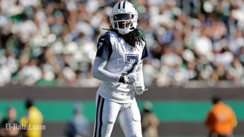 Cowboys’ Trevon Diggs Suffers Home Accident, Misses Game with Concussion