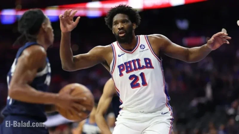76ers’ Embiid Returns to Action After 8-Month Hiatus