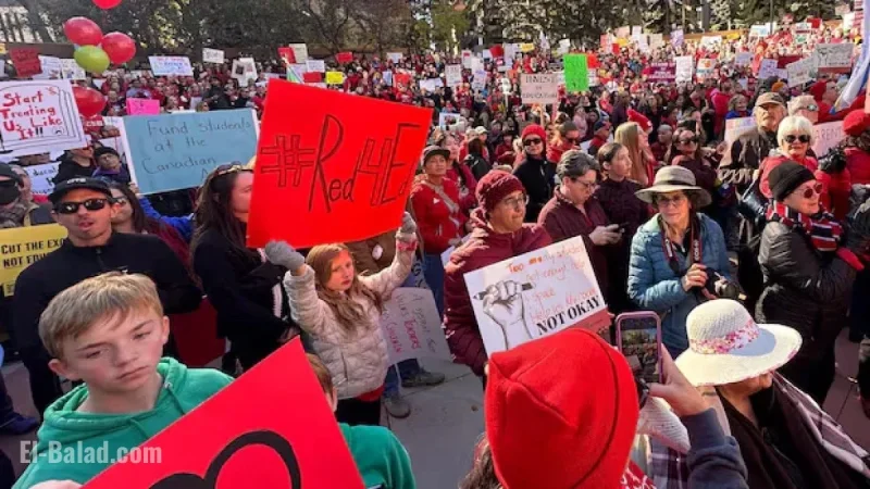 Alberta Teachers Strike, Demand Pupil-Teacher Ratio in Negotiations
