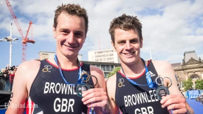 Alistair and Jonny Brownlee Captured in PA Photograph