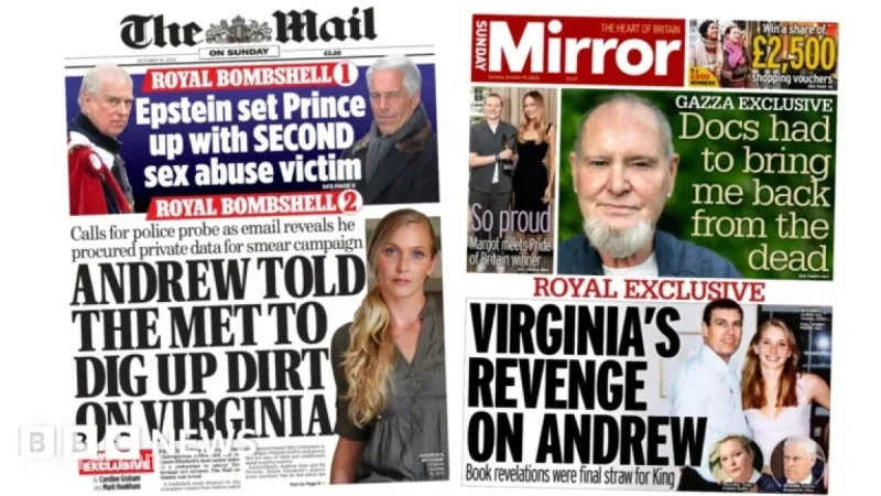 Andrew Instructed Police to Uncover Virginia’s Secrets in Her Quest for Revenge