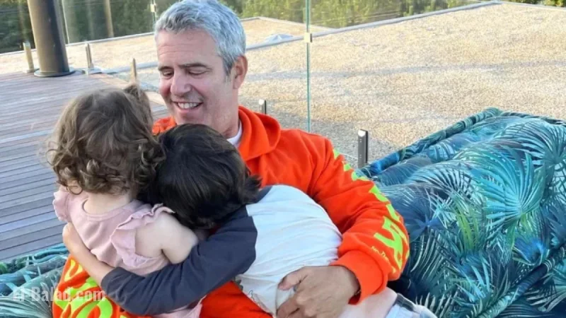 Andy Cohen Enjoys Family Fun Day with Lucy and Ben