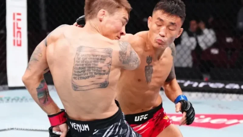 Aoriqileng Crushes Cody Gibson with 21-Second Knockout at UFC Vancouver
