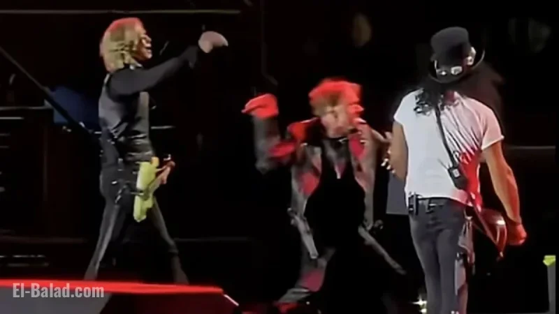 Axl Rose Hurls Microphone at Drum Kit in Argentina Rage