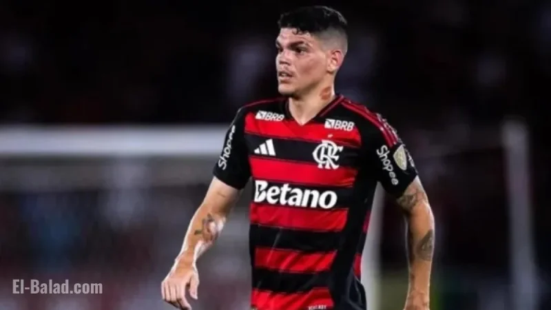 Ayrton Lucas Booked in Intense Flamengo vs. Racing Clash at Maracanã