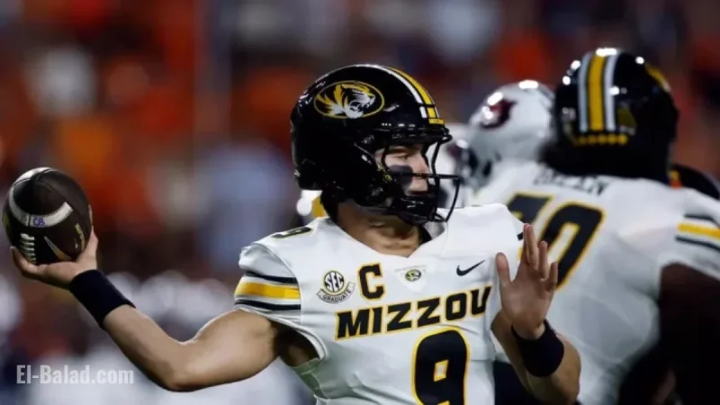 Beau Pribula’s 2OT Touchdown Clinches Victory for No. 16 Missouri at Auburn