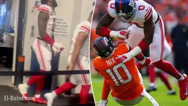 Brian Burns Addresses Viral Tunnel Video After Crushing Loss to Giants